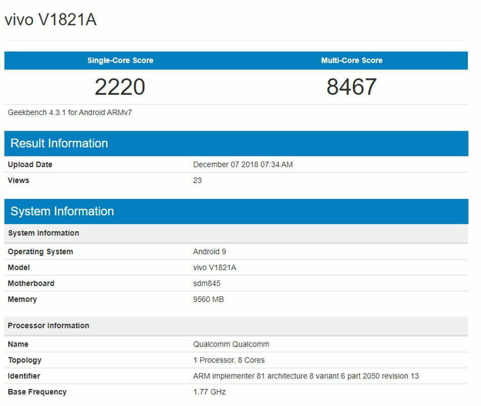 ویوو نکس 2 / Vivo Nex 2