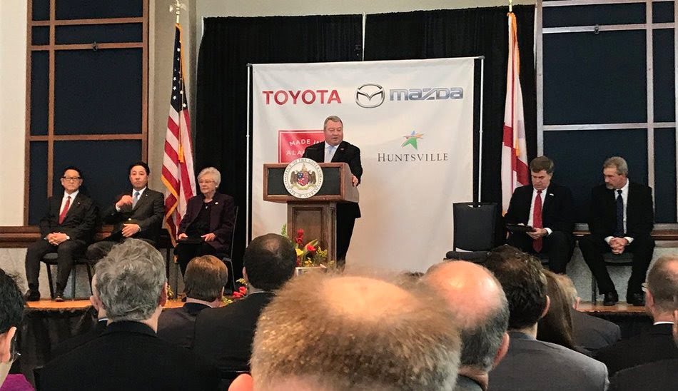 مزدا و تویوتا در آلاباما / mazda and toyota in alabama