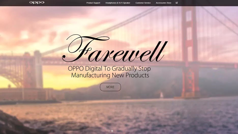 Oppo Digital DVD players / توقف تولید دستگاههای پخش دیویدی اوپو