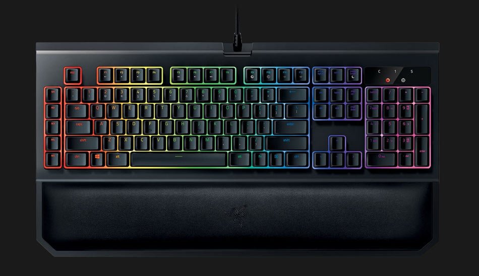 کیبورد Black Widow Chroma V2 ریزر