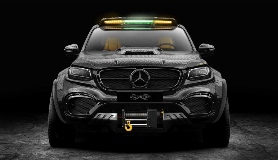 پیکاپ مرسدس بنز X کلاس/ exy مانستر X کانسپت/ Exy Monster X Concept