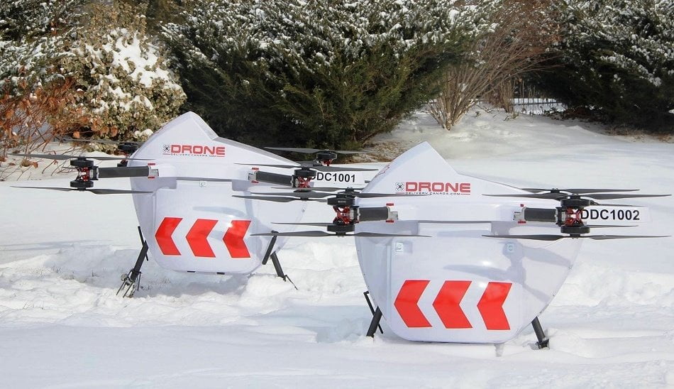 canada drone delivery / پهپاد حمل بار کانادا