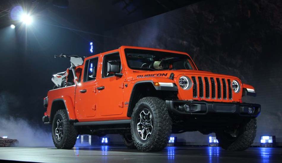 خودروی پیکاپ جیپ در نمایشگاه لس آنجلس 2018/ jeep pickup in La Auto show