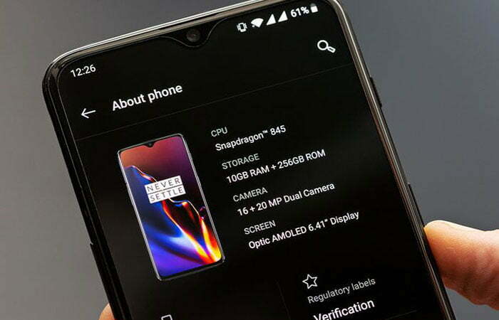 McLaren OnePlus 6T/ مک لارن وان پلاس 6 تی