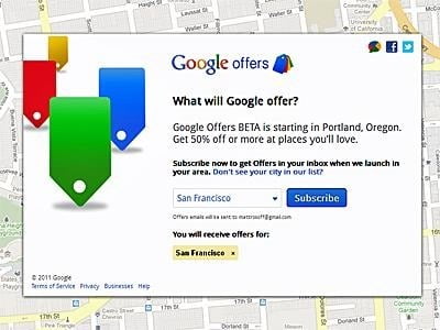 Google Offers / گوگل آفرز