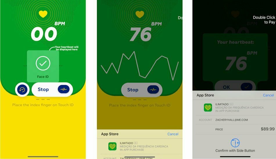 Heart rate App / برنامه ضربان قلب اپ استور
