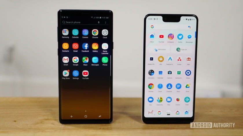 Samsung Galaxy Note 9 & Google Pixel 3 XL / سامسونگ گلکسی نوت 9 و گوگل پیکسل 3 ایکس ال