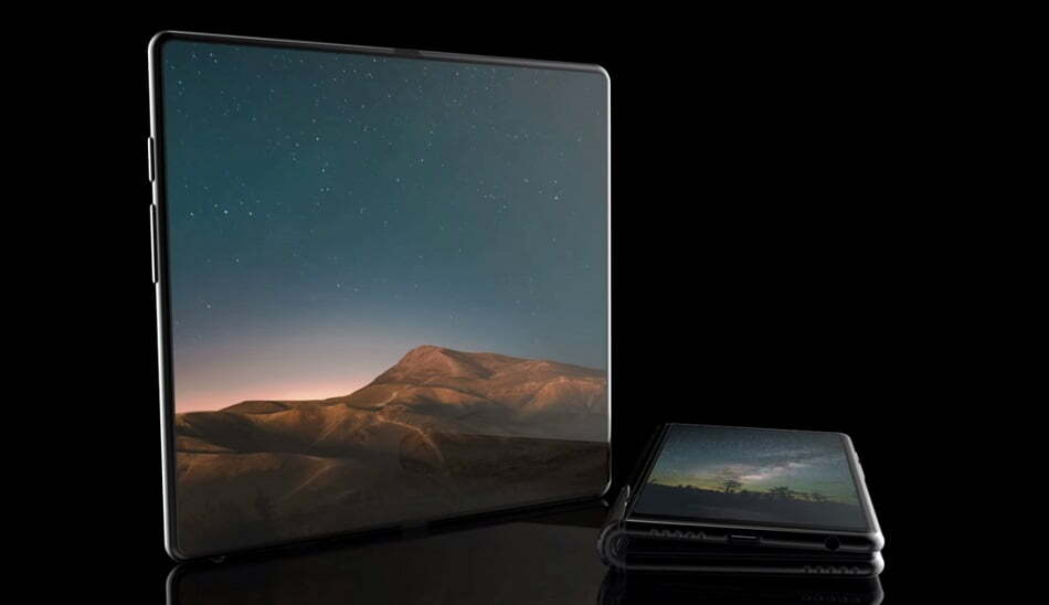 Samsung's foldable galaxy F / سامسونگ گلکسی اف