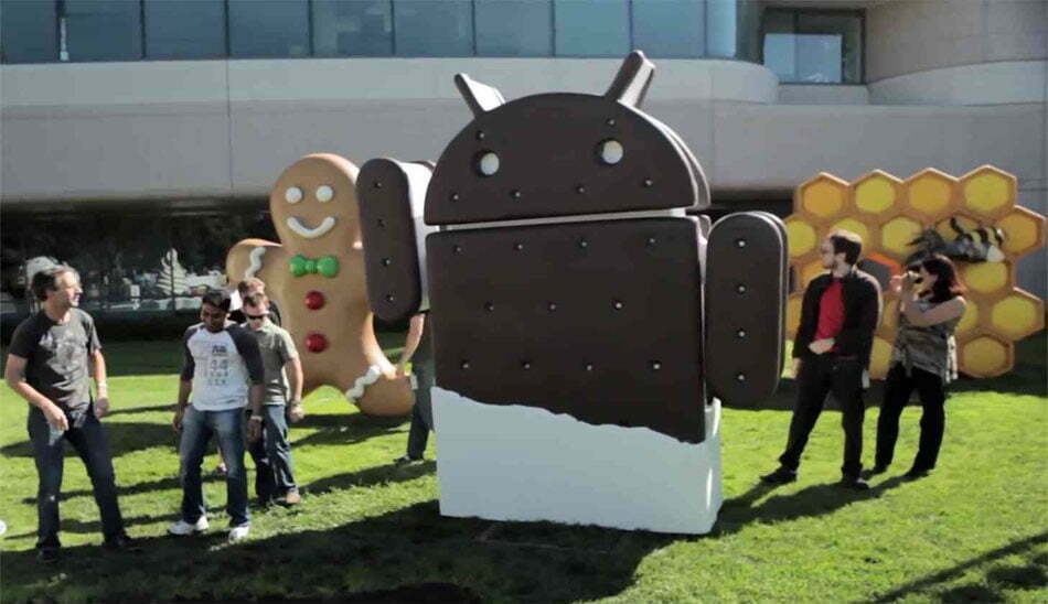 Ice Cream Sandwich Android / اندروید ساندویچ بستنی