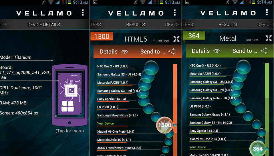 Vellamo Metal
