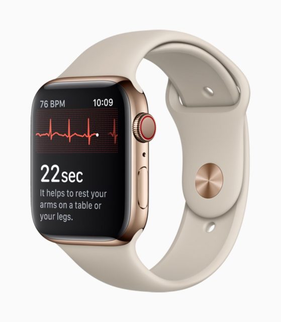 apple watch series 4 ecg / قابلیت نمایش نوار قلب اپل واچ