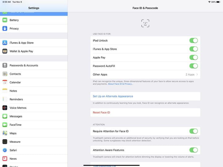 Face ID / فیس آیدی