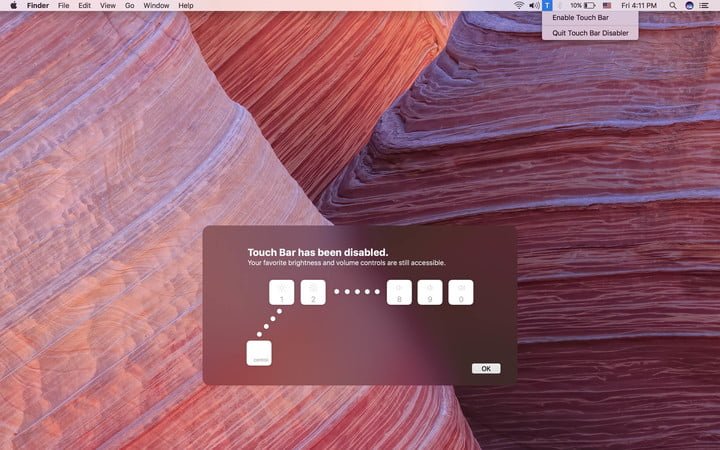 تاچ بار / Touch bar