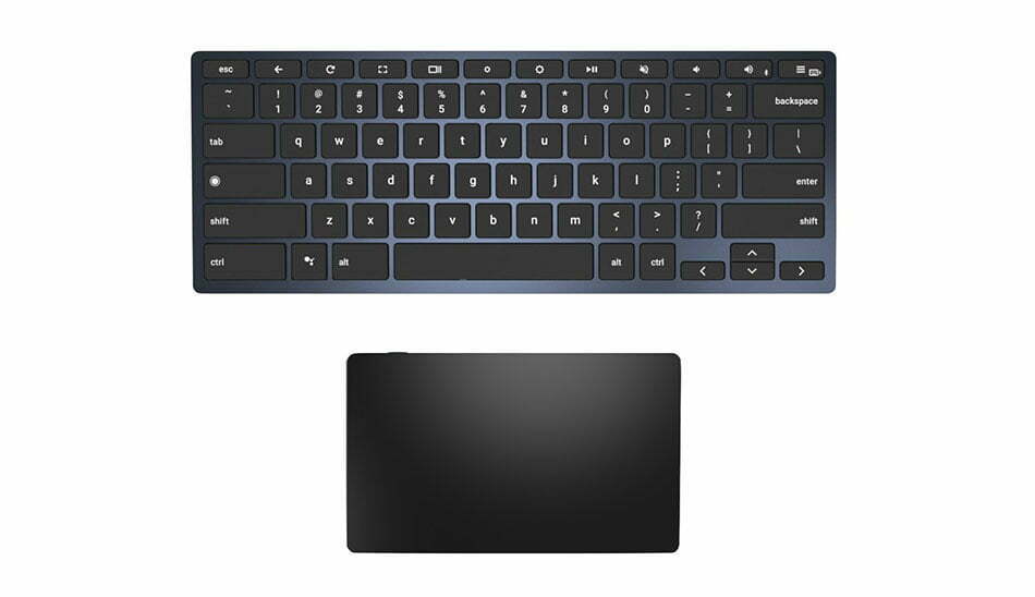 تاچ پد و کیبورد وایرلس کروم (OS)/wireless keyboard and touchpad for Chrome OS