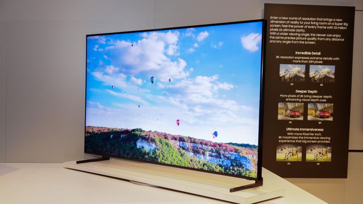 Samsung 98 inch QLED 8K TV/تلویزیون 98 اینچی QLED 8K سامسونگ