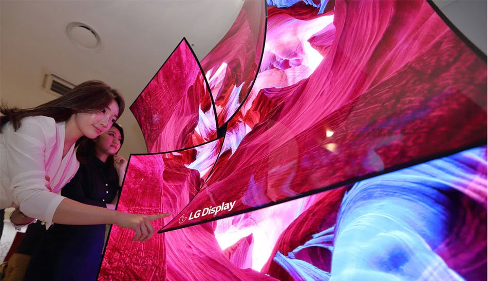 نمایشگر 88 اینچی ال جی دیسپلی/ lg display 88 inch display