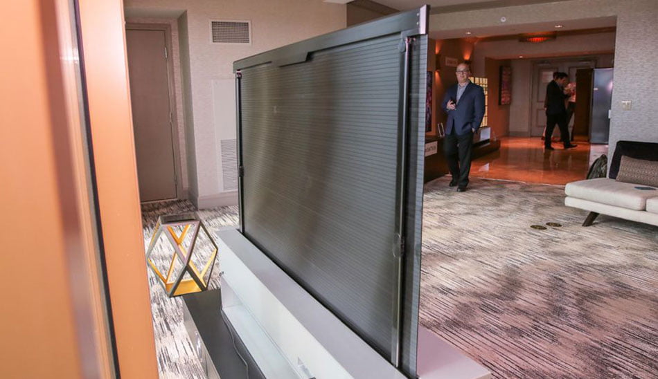 تلویزیون اولد لوله شونده ال جی / TV OLED Rollable LG