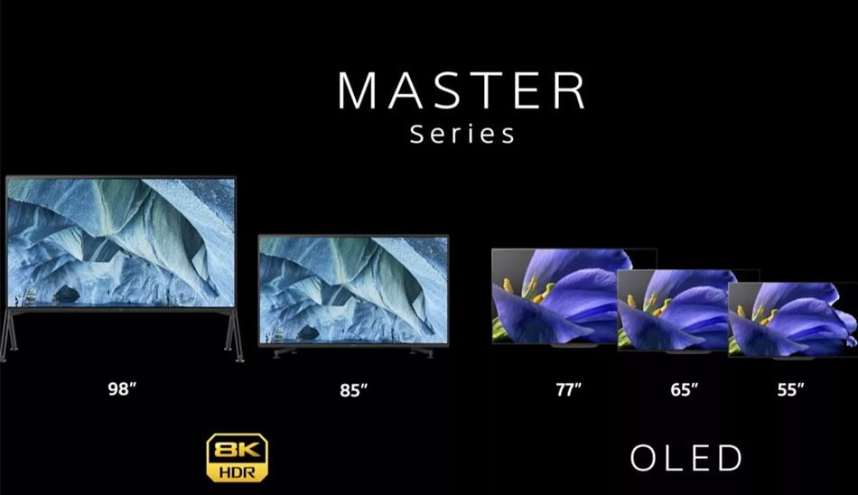 تلویزیونهای سری مستر سونی / sony master series