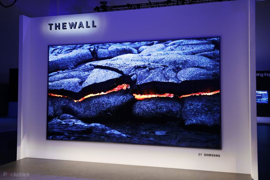 Samsung microLED the wall 75 TV/ تلویزیون دیواری میکرو ال ای دی ۷۵ اینچی سامسونگ