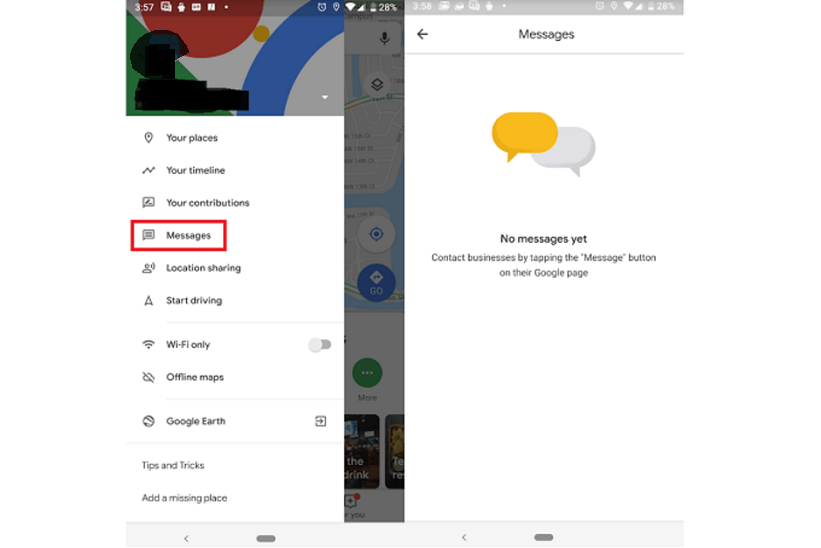 Google Maps / نقشه گوگل