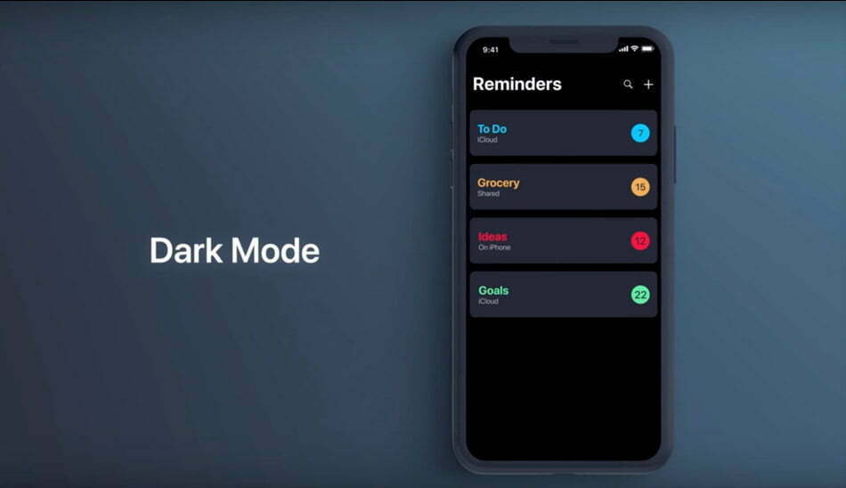 dark mode in ios 13 / حالت تاریک در ios 13