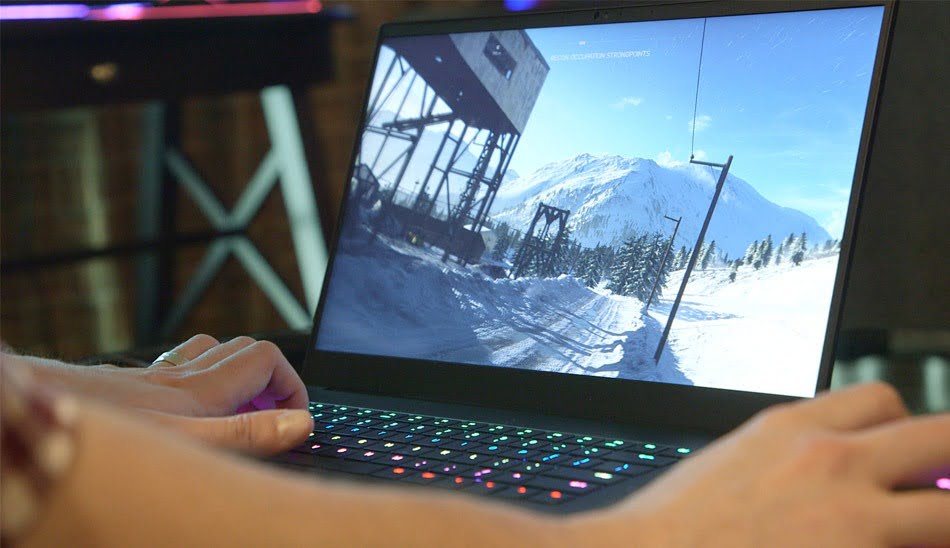 (Razer Blade 15 Advanced)/ اجرای بازی بتلفیلد توسط لپ تاپ گیمینگ ریزر بلید 15 Advanced