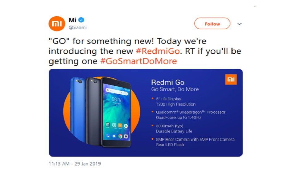 Redmi Go/ردمی گو
