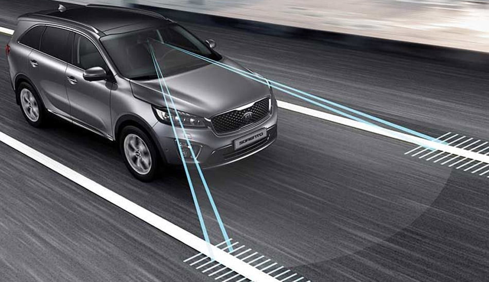 هشدار خروج از خط (Lane Departure Warning)