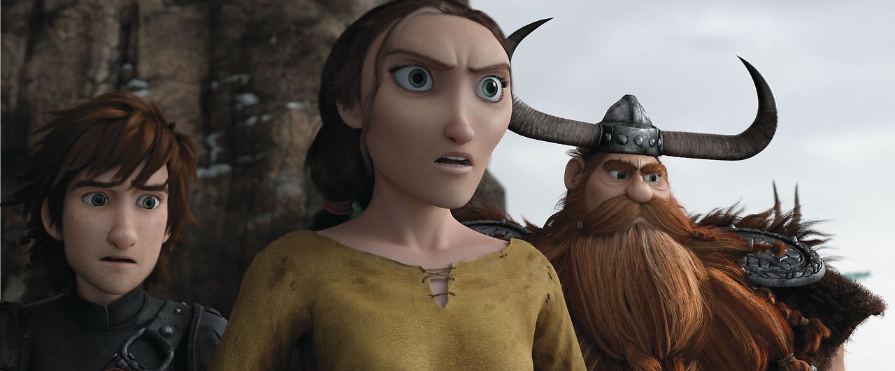 how to train your dragon 2 hiccup stoick and valka
