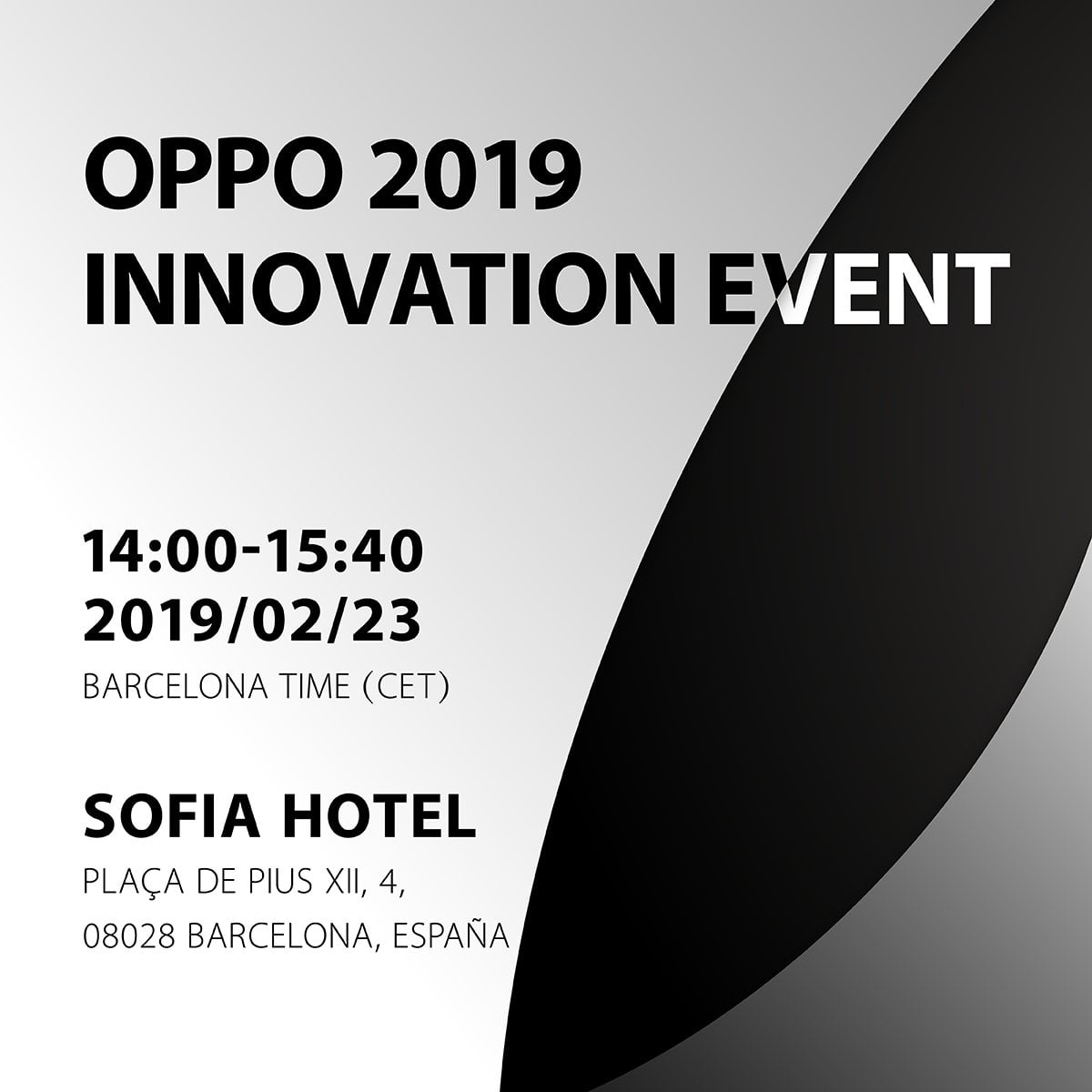 دعوتنامه اوپو / oppo invitation / اوپو F19