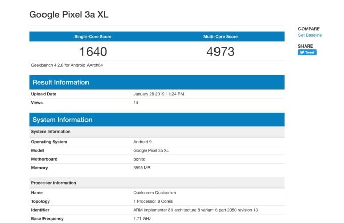 پیکسل 3a ایکس ال / Google Pixel 3a XL