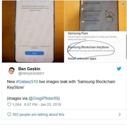Samsung leak/لو رفتن اخبار سامسونگ