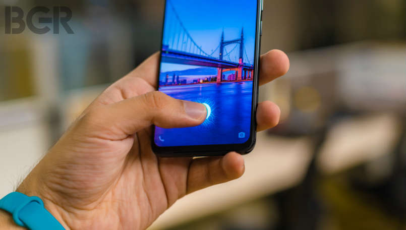 In-display fingerprint scanner in Galaxy S10/کد حسگر اثر انگشت زیر نمایشگر در سامسونگ گلکسی اس 10