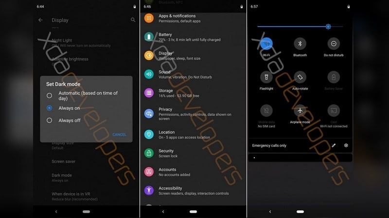 android q / اندروید q