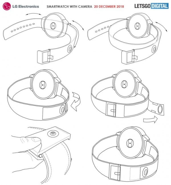 Smart watch camera / ساعت هوشمند دارای دوربین