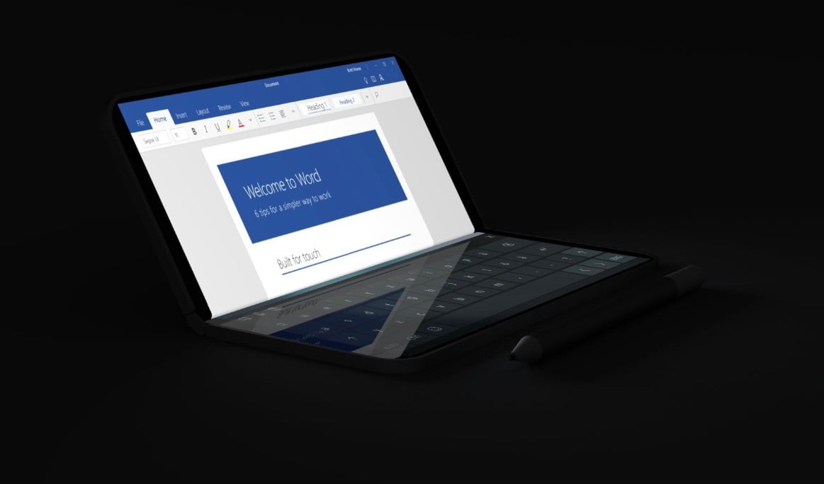 Microsoft Foldable laptop/لپ تاپ تاشو مایکروسافت