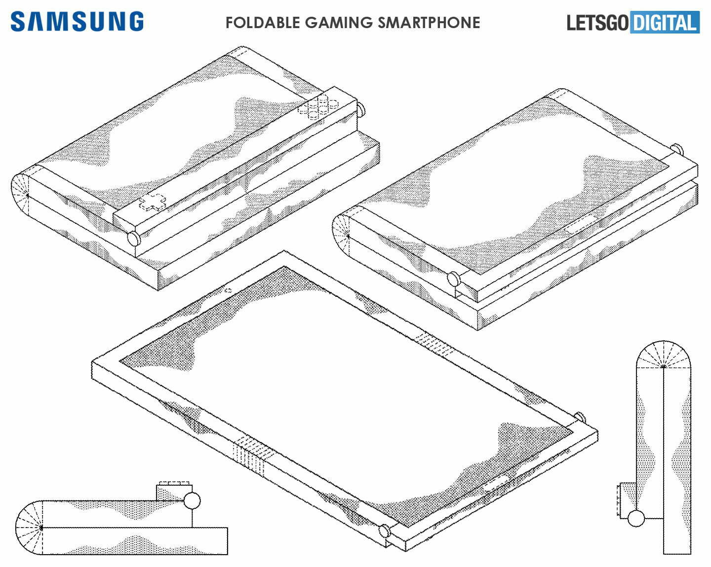 Samsung foldable gaming phone/گوشی تاشو گیمینگ سامسونگ