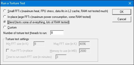 بنچمارک Prime95