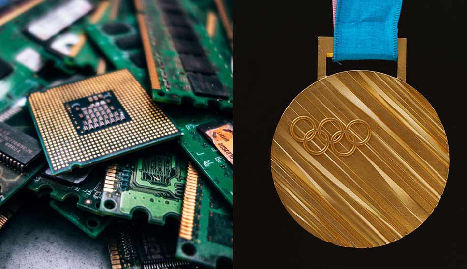 phone recycle/ olympic 2020/قطعات بازیافتی / المپیک 2020 ژاپن