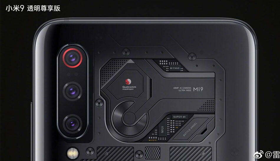 شیائومی می 9 ترنسپرنت ادیشن / Xiaomi Mi 9 Transparent Edition