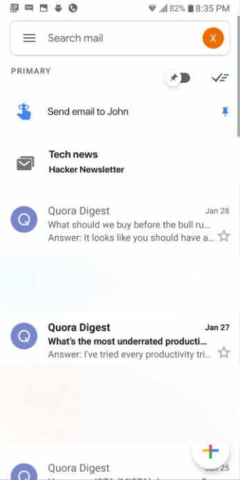 گوگل اینباکس / Google Inbox