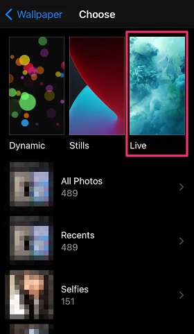 پس زمینه متحرک ایفون / والپیپر زنده برای ios