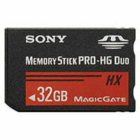 Memory Stick Duo / PRO Duo / PRO-HG Duo