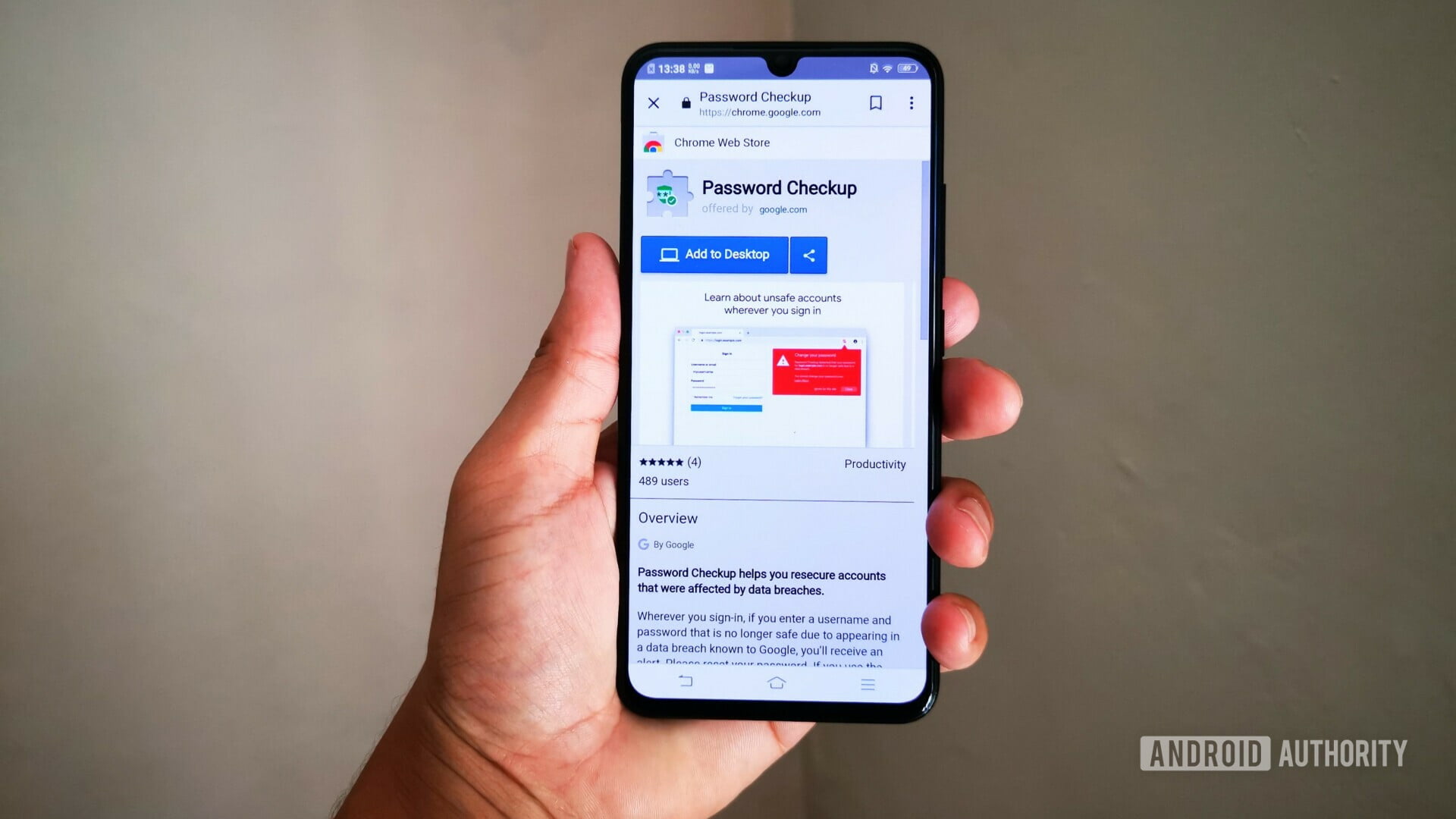 Password checkup/بررسی رمز عبور