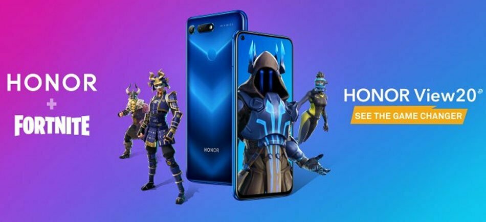 honor view 20 and fotnite game/ آنر ویو 20 و بازی فورتنیت