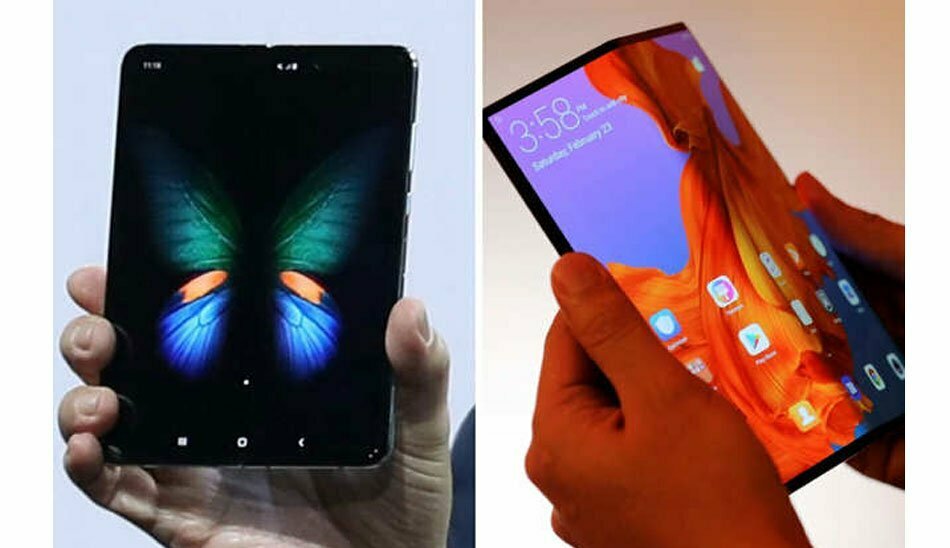 هواوی میت ایکس و سامسونگ گلکسی فولد / huawei mate x and samsung galaxy fold