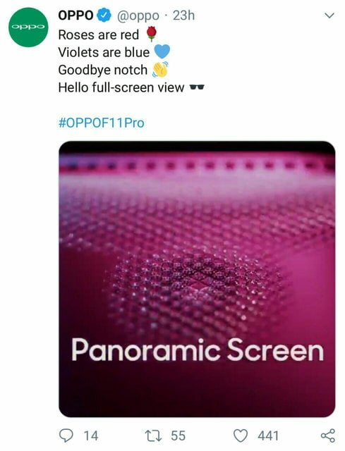 اوپو اف 11 پرو / oppo f11 pro