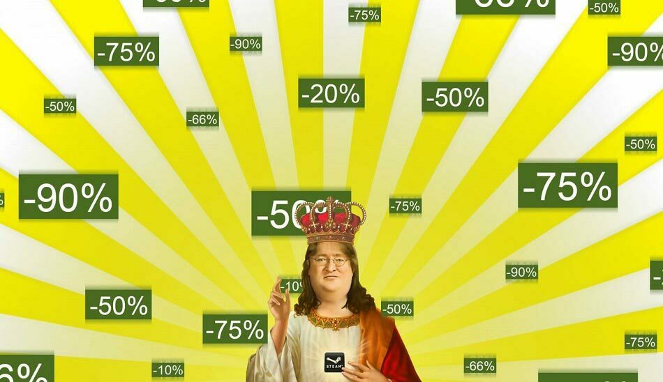 steam sale gaben gabe newell / تخفیفات استیم