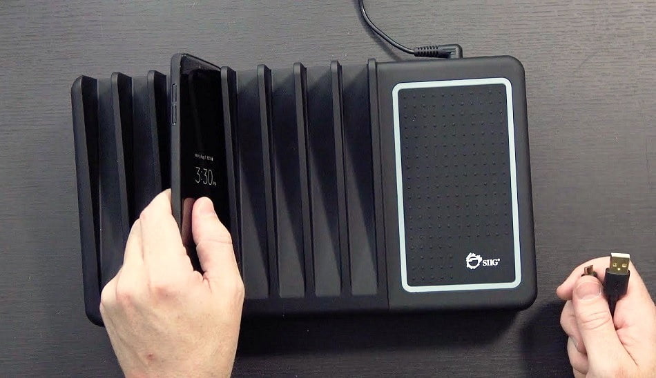 ایستگاه شارژ 10 پورت/10-Port USB Charging Station