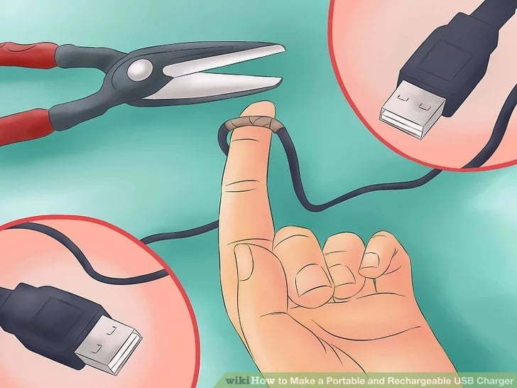 How to Make a Portable and Rechargeable USB Charger / آموزش ساخت پاوربانک ساده